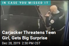Teen Girl Tries Strangling Carjacker