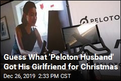 Guess What &#39;Peloton Husband&#39; Got His Girlfriend for Christmas