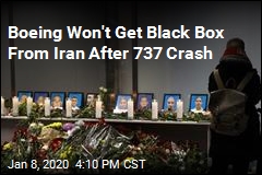 Iran Refuses to Give Boeing Black Box for Investigation