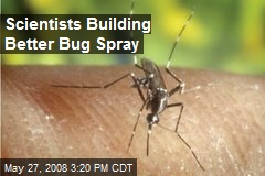 Scientists Building Better Bug Spray