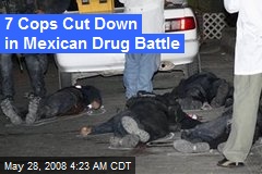 7 Cops Cut Down in Mexican Drug Battle