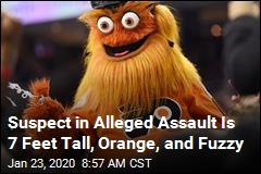 Suspect in Alleged Assault Is 7 Feet Tall, Orange, and Fuzzy