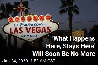 Vegas Changes Its Slogan