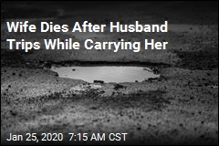 Wife Dies After Husband Trips While Carrying Her