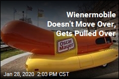 Wienermobile Gets Pulled Over