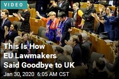 This Is How EU Lawmakers Said Goodbye to UK