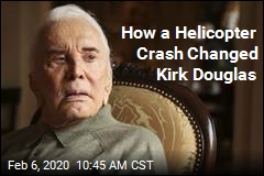 How a Helicopter Crash Changed Kirk Douglas