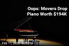 Oops: Movers Accidentally Drop Piano Worth $194K