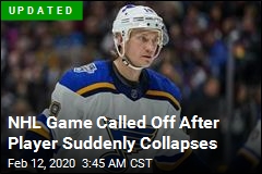 NHL Game Postponed After Player Collapses