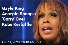 Gayle King to Snoop Dogg: Apology Accepted