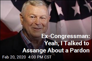 Ex-Congressman: Yeah, I Talked to Assange About a Pardon