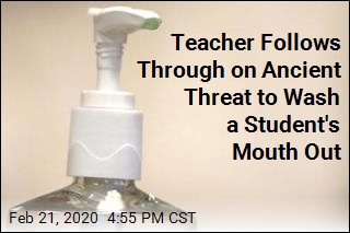 Teacher Suspended After Washing Student&#39;s Mouth Out With Sanitizer