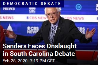 Sanders Faces Onslaught in South Carolina Debate