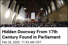 Forgotten Passageway Built in 1660 Found in UK Parliament