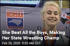 She Beat All the Boys, Making Her State Wrestling Champ