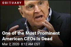 One of the Most Prominent American CEOs Is Dead