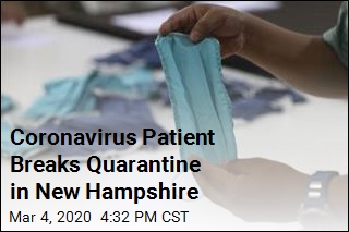 Coronavirus Patient Breaks Quarantine in New Hampshire