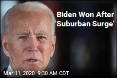 Biden Won After &#39;Suburban Surge&#39;