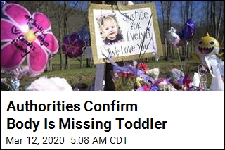 Authorities Confirm Body Is Missing Toddler
