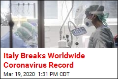 Italy Breaks Worldwide Coronavirus Record