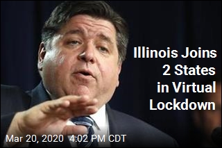 Illinois Joins 2 States in Virtual Lockdown