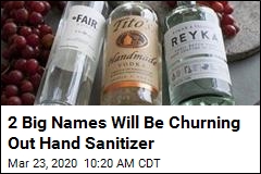 2 Big Names Will Be Churning Out Hand Sanitizer