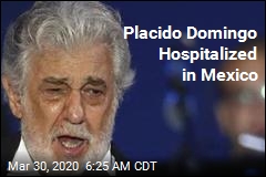 Placido Domingo in Mexican Hospital for Virus Treatment