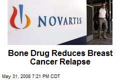 Bone Drug Reduces Breast Cancer Relapse