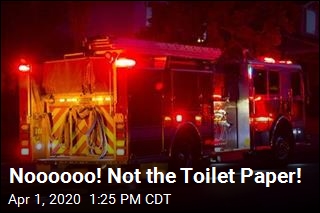 Noooooo! Not the Toilet Paper!