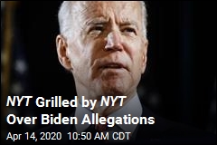 NYT Grilled by NYT Over Biden Allegations