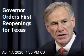 Governor Plans First Steps to Reopen Texas