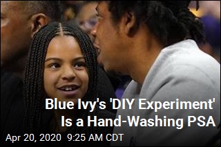 Blue Ivy Has a Hand-Washing Message