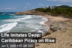 Life Imitates Depp: Caribbean Piracy on Rise