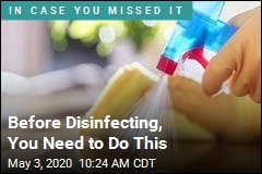 You May Be Forgetting a Crucial Step in Disinfecting