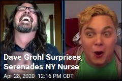 Dave Grohl Surprises, Serenades NY Nurse