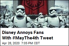 Disney Annoys Fans With #MayThe4th Tweet