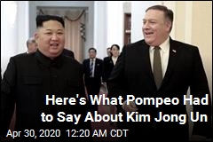 Mike Pompeo Weighs In on Kim Jong Un