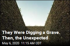 He Stepped Into 8-Foot-Deep Grave. Then It Collapsed