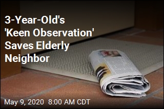 3-Year-Old&#39;s &#39;Keen Observation&#39; Saves Elderly Neighbor