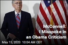 McConnell: I Misspoke in an Obama Criticism
