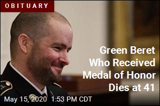 Green Beret Who Received Medal of Honor Dies at 41