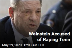 Weinstein Accused of Raping Teen
