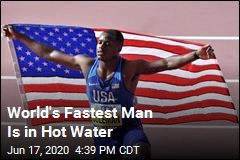 World&#39;s Fastest Man Is in Hot Water