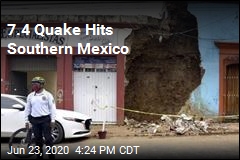 Strong Quake Shakes Mexico