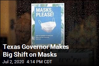 Texas Governor: Almost Everyone Must Wear Masks