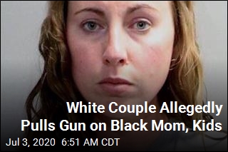 White Couple Pulls Gun on Black Mom, Kids: Cops