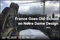France Goes Old-School on Notre Dame Design