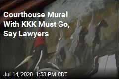 Voices Rise Against Courthouse Mural Depicting KKK