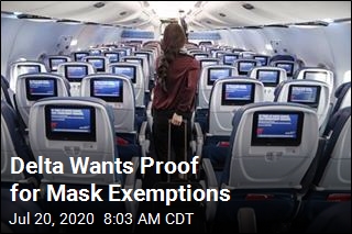 Delta Wants Proof for Mask Exemptions