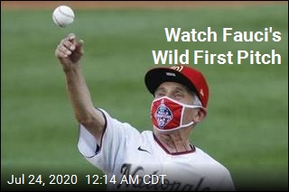 Watch Anthony Fauci&#39;s First Pitch